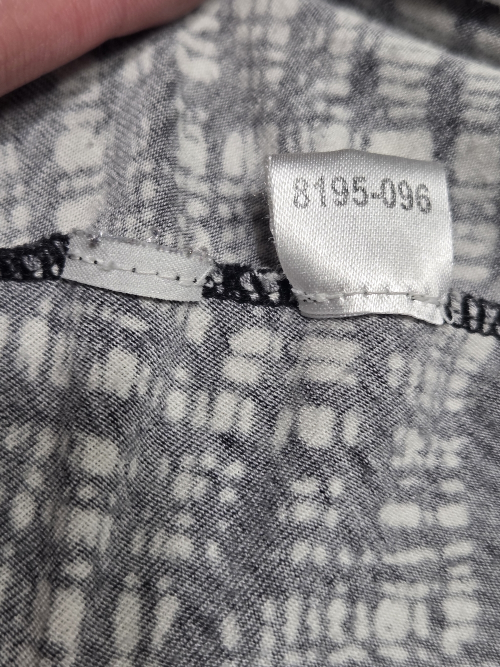 Ann Taylor Black and White Crosshatch A-Line Skirt - Picture 5 of 6
